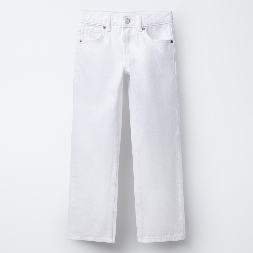 Zara white jeans